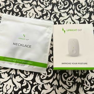 Upright Go and Necklace